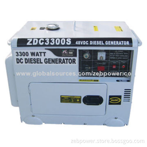 3KW Silent Type BTS Diesel DC Generators
